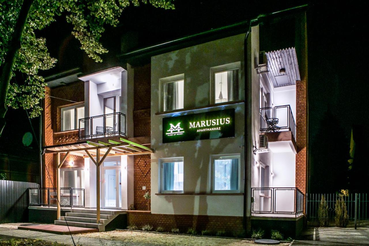 Marusius Apartmanhaz Lägenhet Makó Exteriör bild